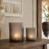 Waxinelichthouder Palm Beige Waxinelichthouder Palmblad Beige M