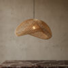 Maze rotan hanglamp organisch L - Ø 57 x 31 cm