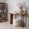 TAMW00050-2.jpg Bullnose mangohouten bijzettafel bruin - 140 x 35 x 80 cm