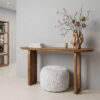 TAMW00050-6.jpg Bullnose mangohouten bijzettafel bruin - 140 x 35 x 80 cm