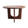 TAMW00065-4.png Bullnose Coliseo ronde mangohouten eettafel - Ø 120 cm