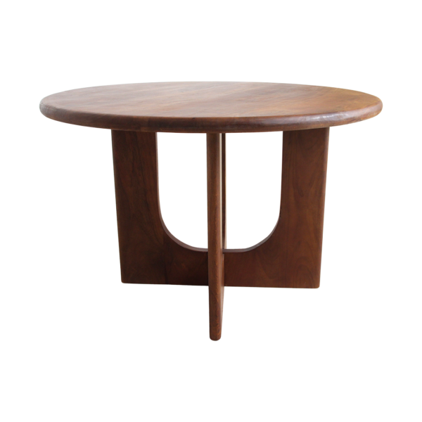 TAMW00065-4.png Bullnose Coliseo ronde mangohouten eettafel - Ø 120 cm