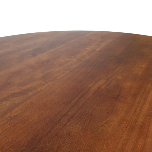 TAMW00065-5.png Bullnose Coliseo ronde mangohouten eettafel - Ø 120 cm