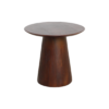 TAMW00075-0.png Bullnose mangohouten bijzettafel cone Ø 50 cm