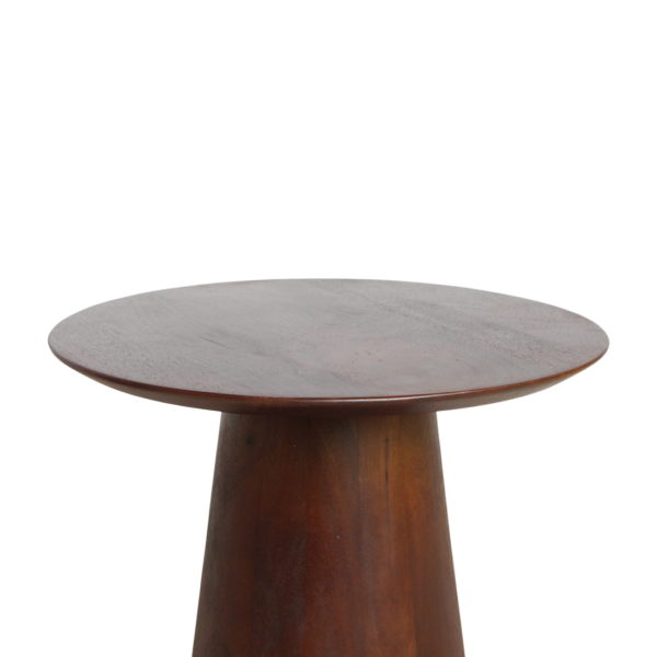 TAMW00075-7.png Bullnose mangohouten bijzettafel cone Ø 50 cm