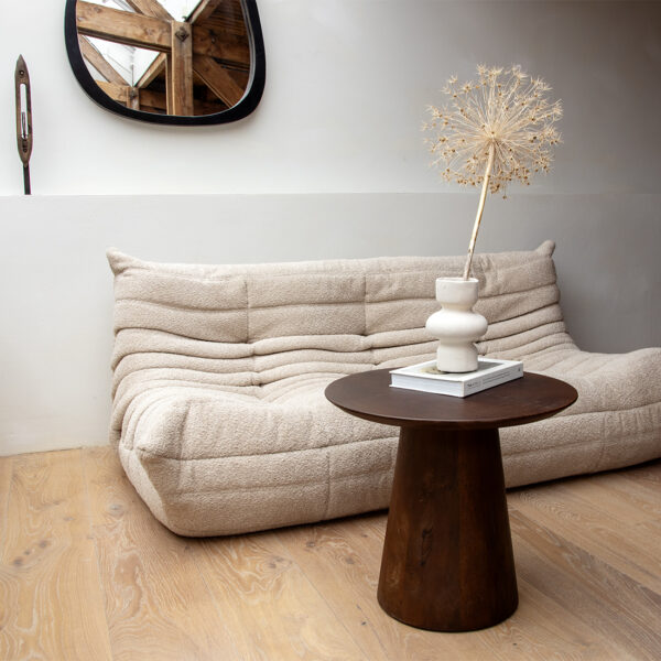 TAMW00075-9.jpg Bullnose mangohouten bijzettafel cone Ø 50 cm