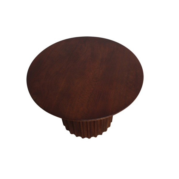 TAMW00080A-4.png Bullnose Bijzettafel Bruin Ø 55 cm