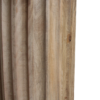 TAMW00081-5.png Bullnose bijzettafel Reversed Fluted naturel Ø 50 cm