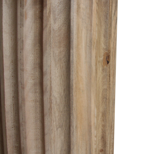 TAMW00081-5.png Bullnose bijzettafel Reversed Fluted naturel Ø 50 cm