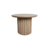 TAMW00081A-0.png Bijzettafel Bullnose Reversed Fluted naturel Ø 55 cm