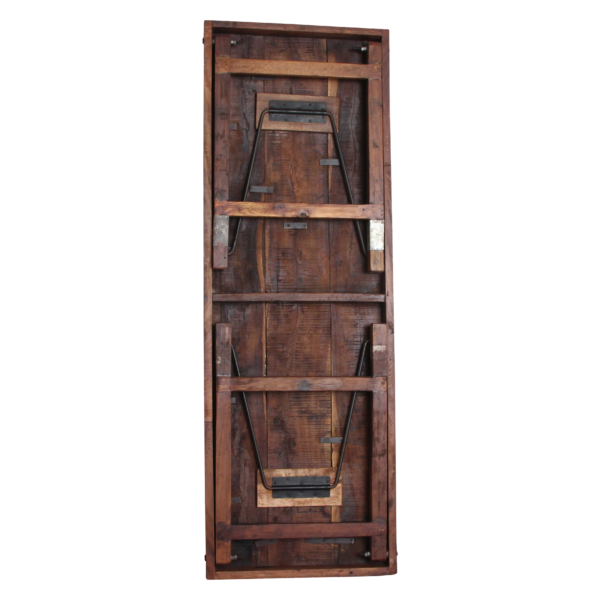 TAOW00092-1.png Inklapbare vintage eettafel - gerecycled hout - 173 x 60 x 76 cm