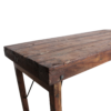 TAOW00092-2.png Inklapbare vintage eettafel - gerecycled hout - 173 x 60 x 76 cm