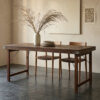 TAOW00094D-3.jpg Inklapbare vintage eettafel - gerecycled hout - 165 x 75 x 76 cm