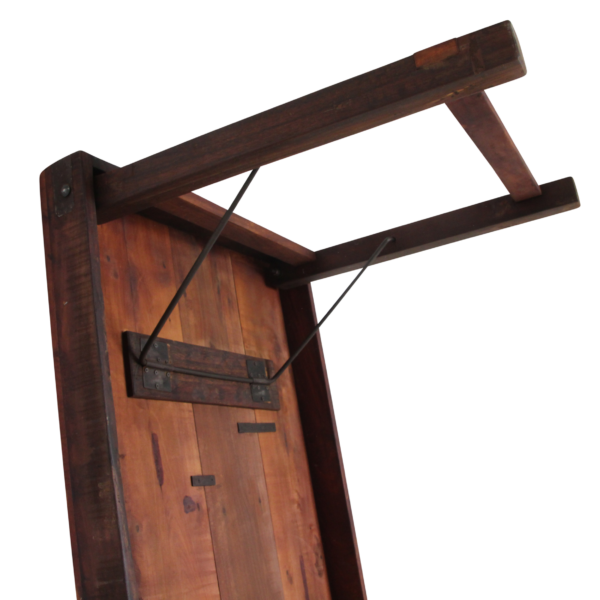 TAOW00094DXL-6.png Inklapbare vintage eettafel XL - Gerecycled hout - 190x80x76 cm
