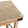 TAOW00098-4.png Witgewassen inklapbare wandtafel/consoletafel - 170x40x76 cm