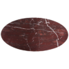 TAST00166-2.png Ovale Marmeren salontafel Cherry - 120x60x38 cm