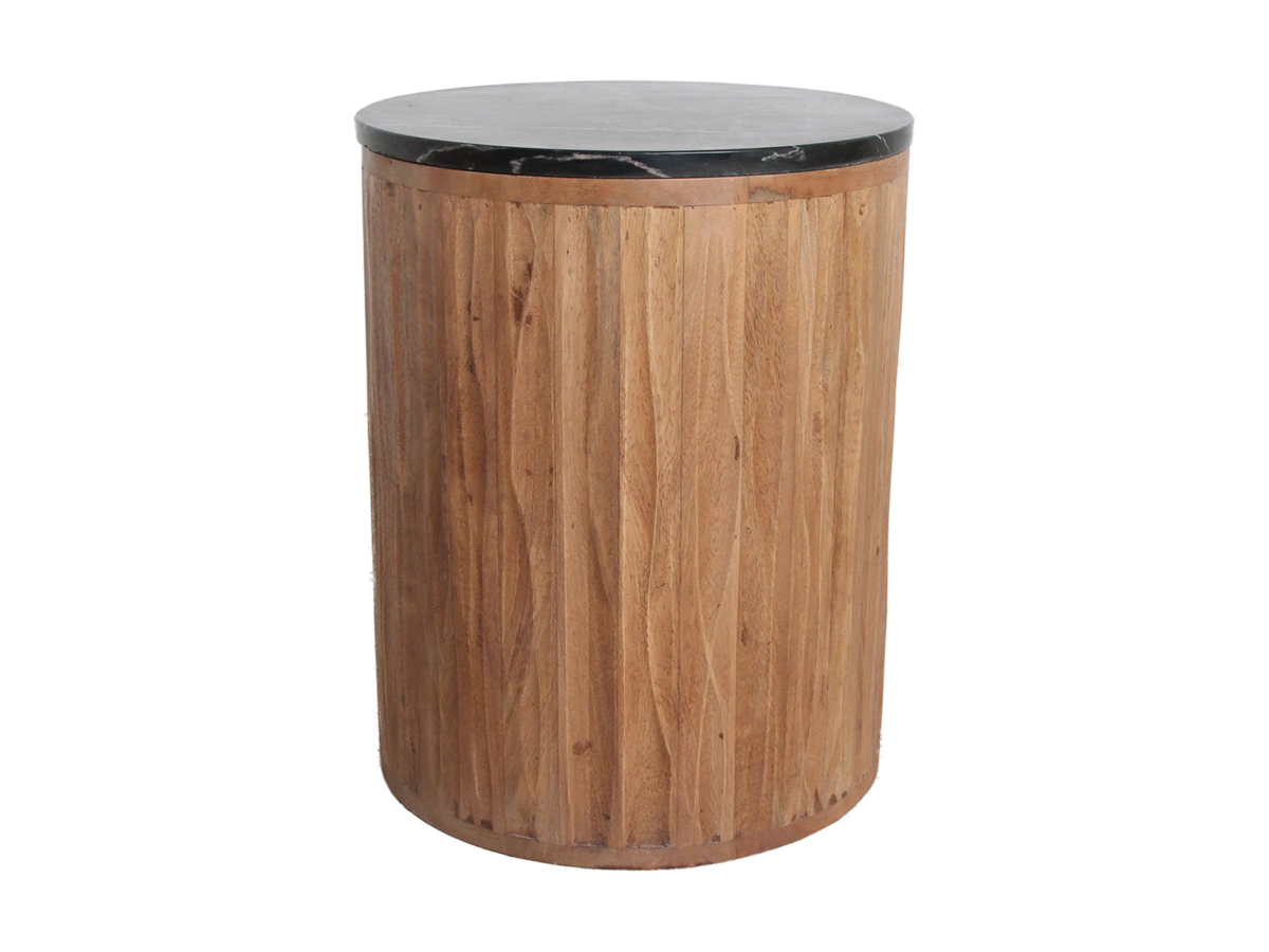 TAST00211-0.png Langkawi marmeren bijzettafel - zwart