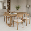 TATW00101-1.jpg Teakhouten Eettafel Invierno - 200 cm
