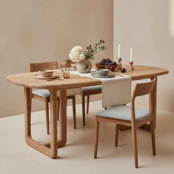 TATW00101-5.jpg Teakhouten Eettafel Invierno - 200 cm