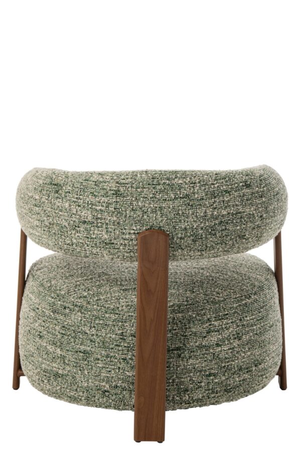 265900-2.jpg Olijfgroene Ronde Fauteuil J-line