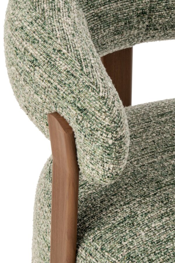 265900-4.jpg Olijfgroene Ronde Fauteuil J-line