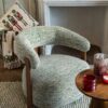 265900-6.jpg Olijfgroene Ronde Fauteuil J-line