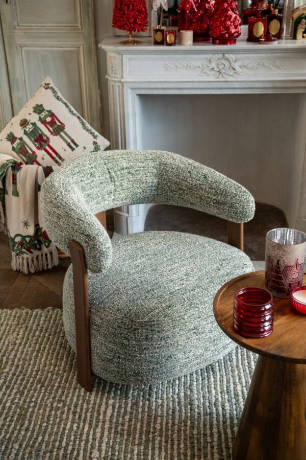 265900-6.jpg Olijfgroene Ronde Fauteuil J-line