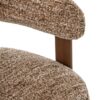 265902-3.jpg Bruine Ronde Fauteuil J-line