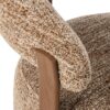 265902-4.jpg Bruine Ronde Fauteuil J-line