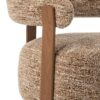 265902-5.jpg Bruine Ronde Fauteuil J-line