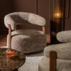 265902-8.jpg Bruine Ronde Fauteuil J-line