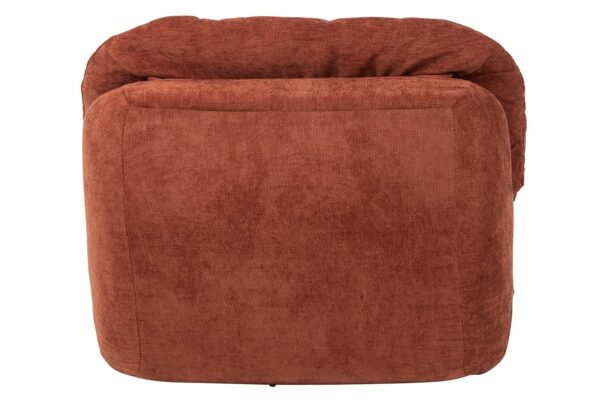 266304-2.jpg Loungestoel Gecomprimeerd schuim Roestbruin J-line