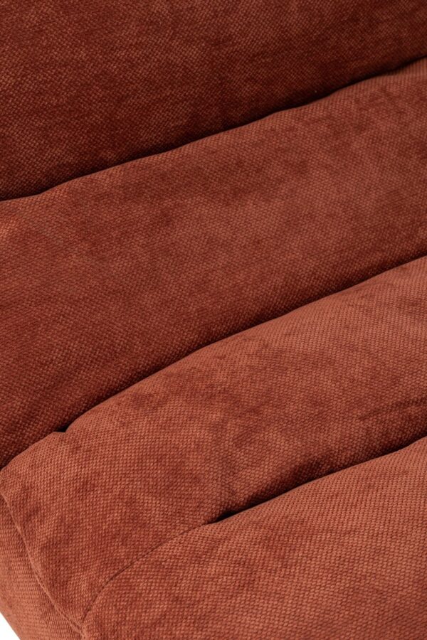 266304-3.jpg Loungestoel Gecomprimeerd schuim Roestbruin J-line