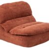 266304-5.jpg Loungestoel Gecomprimeerd schuim Roestbruin J-line