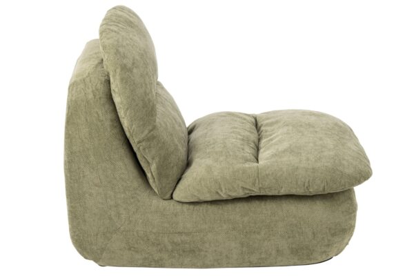 266306-1.jpg Loungestoel Gecomprimeerd Schuim Groen J-line