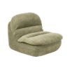 266306 Loungestoel Gecomprimeerd Schuim Groen J-line Loungestoel Gecomprimeerd Schuim Groen J-line