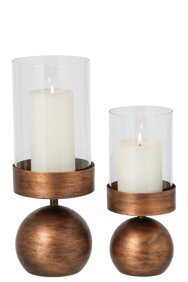 267267-0.jpg Set van 2 bronzen Kandelaren Jim J-line