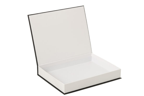 Set van 4 Decoratieve Opbergboeken Steden Zwart/Wit J-line