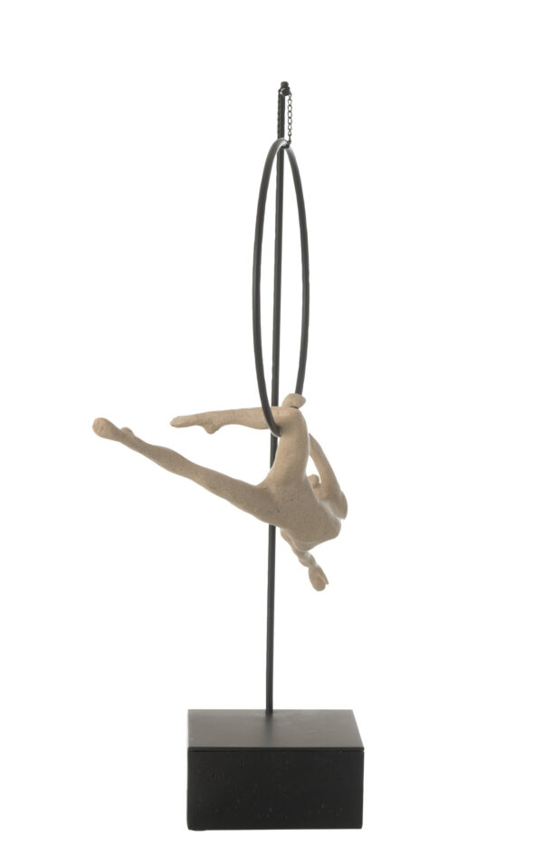 Gymnaste Hoepel Gamma Beige/Zwart