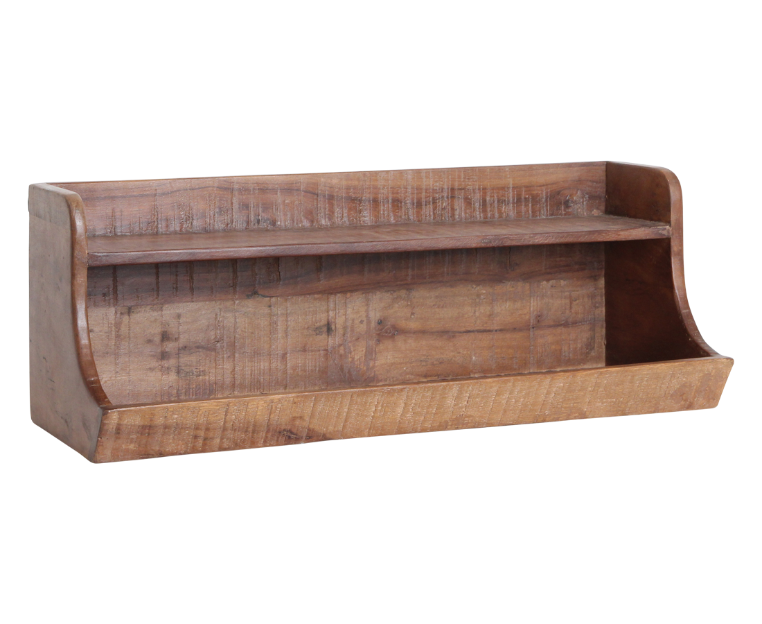 Factory opbergwandplank - FSC-gerecycled hout - 60 cm