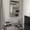 Set van 4 Decoratieve Opbergboeken Reizen Zwart/Wit J-line