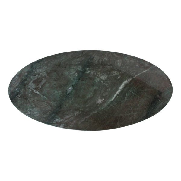 TAST00163-2.png Ovale marmeren salontafel - groen - 120 x 60 x 38 cm