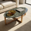TAST00163-5.jpg Ovale marmeren salontafel - groen - 120 x 60 x 38 cm