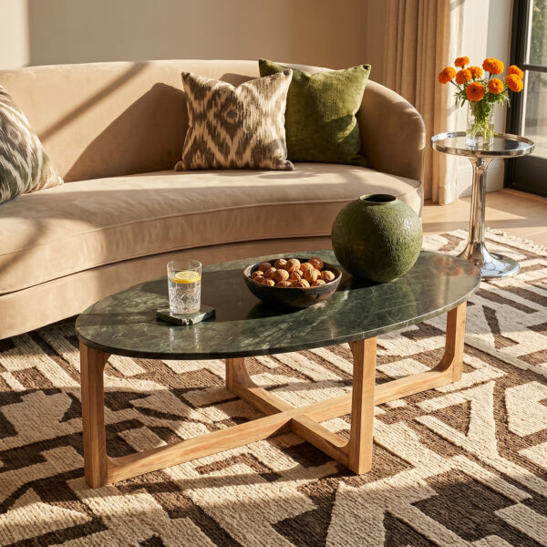 TAST00163-7.jpg Ovale marmeren salontafel - groen - 120 x 60 x 38 cm