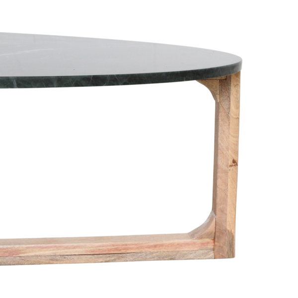 TAST00163-8.png Ovale marmeren salontafel - groen - 120 x 60 x 38 cm