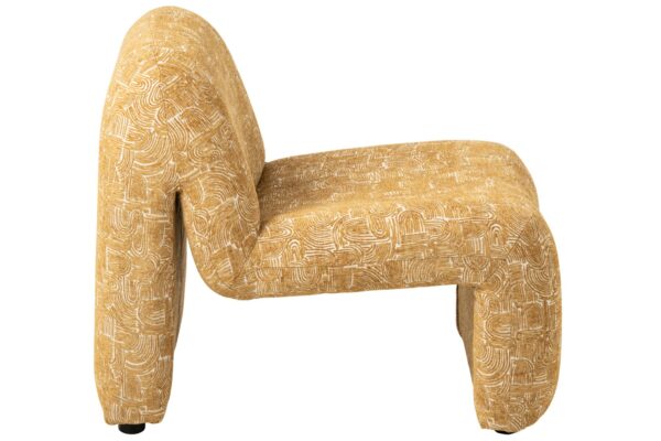 Loungestoel Margo Okergeel