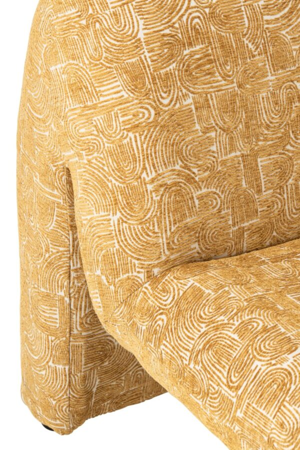Loungestoel Margo Okergeel