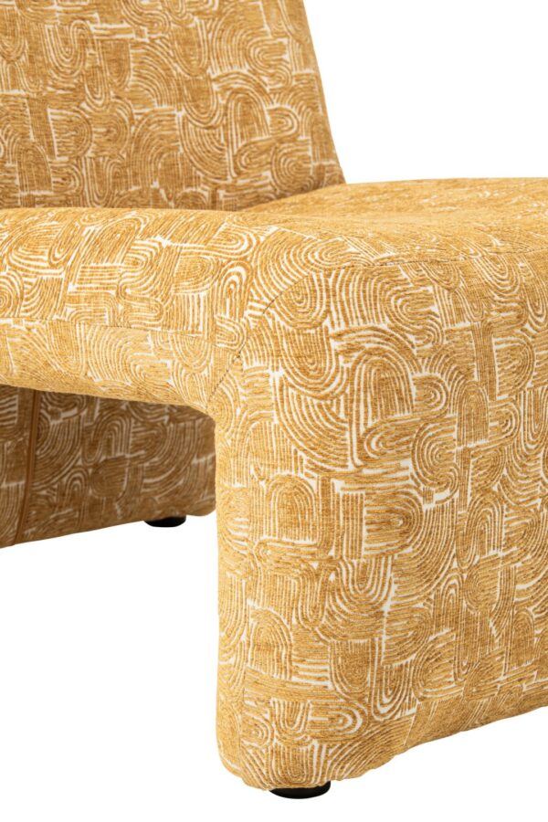 Loungestoel Margo Okergeel
