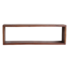 Factory Wandplank Box - FSC-gerecycled hout - 70 x 15 x 22 cm