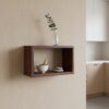 Factory open wandplank rechthoekig - FSC gerecycled - 70 x 15 x 22 cm